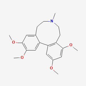 molecular formula C21H27NO4 B3343640 Protostephanine CAS No. 549-28-0