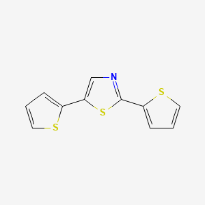 2,5-dithiophen-2-yl-1,3-thiazole