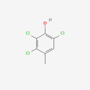 molecular formula C7H5Cl3O B3343705 2,3,6-Trichloro-p-cresol CAS No. 551-77-9