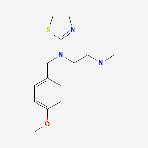 molecular formula C15H21N3OS B3343718 Zolamine CAS No. 553-13-9