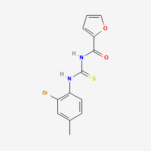 n-[(2-Bromo-4-methylphenyl)carbamothioyl]-2-furamide