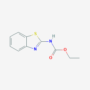 molecular formula C10H10N2O2S B334383 ethyl N-(1,3-benzothiazol-2-yl)carbamate 