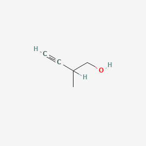 molecular formula C5H8O B3343904 2-Methylbut-3-yn-1-ol CAS No. 584-00-9