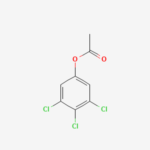 molecular formula C8H5Cl3O2 B3343983 3,4,5-三氯苯酚乙酸酯 CAS No. 59190-61-3