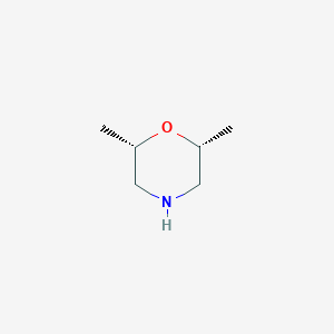 molecular formula C6H13NO B033440 cis-2,6-Dimethylmorpholine CAS No. 6485-55-8