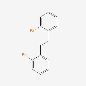 molecular formula C14H12Br2 B3344094 1-Bromo-2-[2-(2-bromophenyl)ethyl]benzene CAS No. 59485-34-6