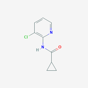 molecular formula C9H9ClN2O B334414 N-(3-chloropyridin-2-yl)cyclopropanecarboxamide 