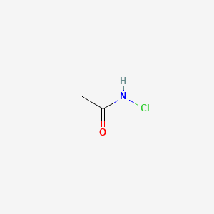 molecular formula C2H4ClNO B3344158 N-Chloroacetamide CAS No. 598-49-2