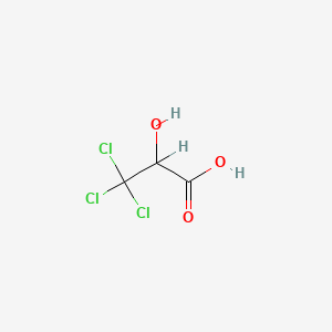 molecular formula C3H3Cl3O3 B3344179 3,3,3-Trichlorolactic acid CAS No. 599-01-9