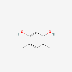 molecular formula C9H12O2 B3344189 2,4,6-Trimethylbenzene-1,3-diol CAS No. 608-98-0