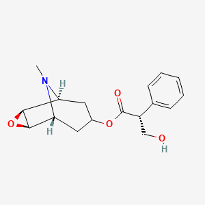 molecular formula C17H21NO4 B3344262 (+)-Scopolamine CAS No. 64069-63-2