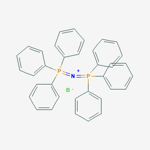 molecular formula C36H30BNP2 B3344276 bis(Triphosphine)iminium borohydride CAS No. 65013-26-5