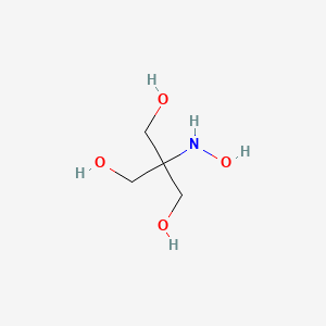 molecular formula C4H11NO4 B3344295 2-(Hydroxyamino)-2-(hydroxymethyl)propane-1,3-diol CAS No. 65102-51-4