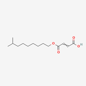 molecular formula C14H24O4 B3344365 2-Butenedioic acid (2Z)-, isodecyl ester CAS No. 68186-70-9