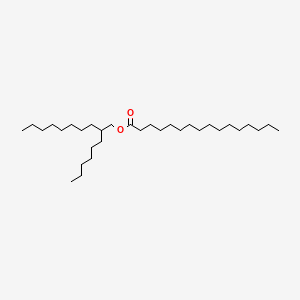 molecular formula C32H64O2 B3344396 2-Hexyldecyl palmitate CAS No. 69275-02-1