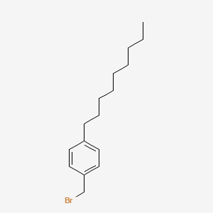 molecular formula C16H25B B3344411 1-(Bromomethyl)-4-nonyl-benzene CAS No. 69655-95-4