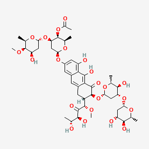 molecular formula C47H66O22 B3344421 Olivomycin D CAS No. 6988-60-9
