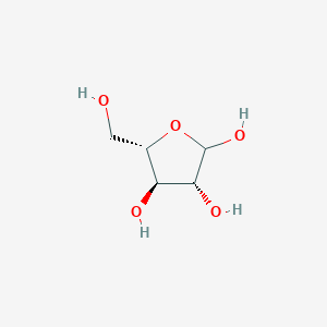 molecular formula C5H10O5 B3344462 l-Arabinofuranose CAS No. 7261-25-8