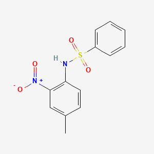 n-(4-Methyl-2-nitrophenyl)benzenesulfonamide