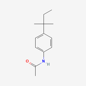 N-[4-(2-methylbutan-2-yl)phenyl]acetamide