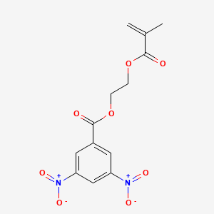 molecular formula C13H12N2O8 B3344564 2-(Methacryloyloxy)ethyl 3,5-dinitrobenzoate CAS No. 78198-10-4