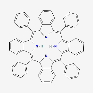 molecular formula C60H38N4 B3344585 H2Tptbp CAS No. 80528-89-8