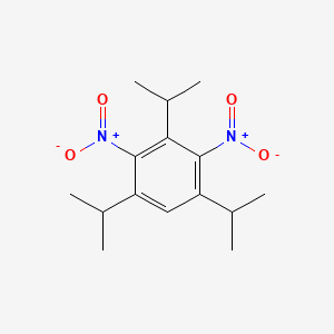 molecular formula C15H22N2O4 B3344633 1,3,5-Triisopropyl-2,4-dinitrobenzene CAS No. 85187-23-1