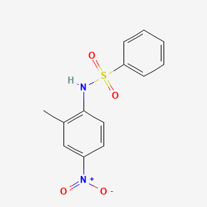 N-(2-methyl-4-nitrophenyl)benzenesulfonamide
