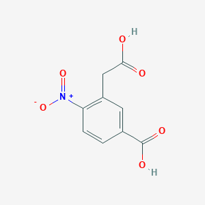 molecular formula C9H7NO6 B3344681 5-Carboxy-2-nitrophenylacetic acid CAS No. 884494-72-8