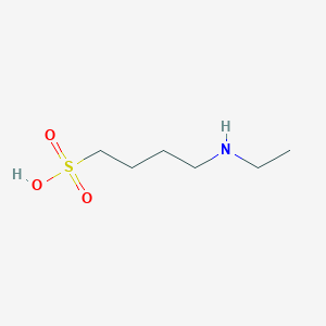 molecular formula C6H15NO3S B3344721 4-(Ethylamino)butane-1-sulfonic acid CAS No. 89585-27-3