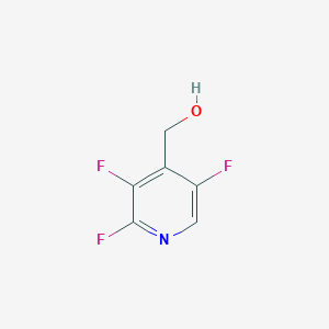 molecular formula C6H4F3NO B3345037 (2,3,5-Trifluoropyridin-4-yl)methanol CAS No. 100202-73-1