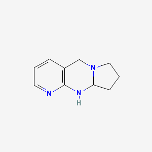 molecular formula C10H13N3 B3345070 5,7,8,9,9a,10-Hexahydropyrido[2,3-d]pyrrolo[1,2-a]pyrimidine CAS No. 1004781-36-5