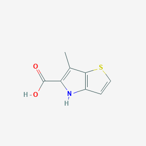 6-methyl-4H-thieno[3,2-b]pyrrole-5-carboxylic acid