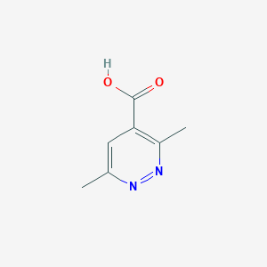molecular formula C7H8N2O2 B3345133 3,6-Dimethylpyridazine-4-carboxylic acid CAS No. 1017485-56-1