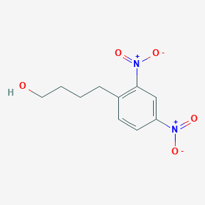 molecular formula C10H12N2O5 B3345140 4-(2,4-Dinitrophenyl)butan-1-OL CAS No. 1017789-48-8