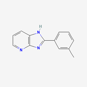 2-(3-Methylphenyl)-1H-imidazo[4,5-b]pyridine