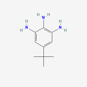 molecular formula C10H17N3 B3345189 5-Tert-butylbenzene-1,2,3-triamine CAS No. 1020718-26-6