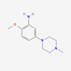 2-Methoxy-5-(4-methyl-piperazin-1-yl)-phenylamine