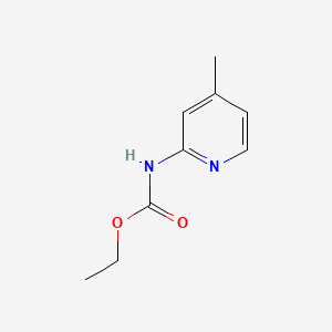 2-Pyridinecarbamic acid, 4-methyl-, ethyl ester