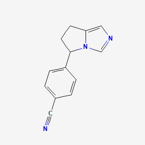 4-(6,7-Dihydro-5H-pyrrolo[1,2-c]imidazol-5-yl)benzonitrile