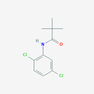 molecular formula C11H13Cl2NO B3345347 Propanamide, N-(2,5-dichlorophenyl)-2,2-dimethyl- CAS No. 104066-09-3