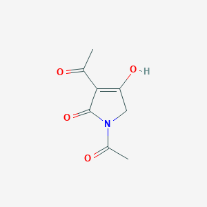 2H-Pyrrol-2-one, 1,3-diacetyl-1,5-dihydro-4-hydroxy-