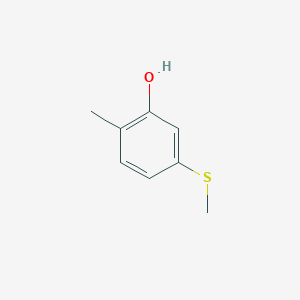 2-Methyl-5-(methylthio)phenol