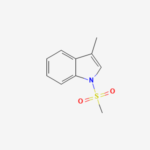 3-methyl-1-(methylsulfonyl)-1H-indole