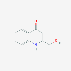 molecular formula C10H9NO2 B3345686 2-(hydroxymethyl)-4(1H)-Quinolinone CAS No. 1088522-80-8