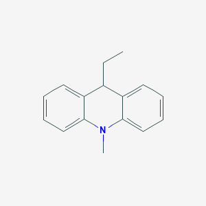 molecular formula C16H17N B3345693 9-乙基-10-甲基-9,10-二氢吖啶 CAS No. 109000-86-4