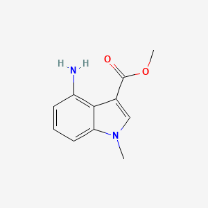 methyl 4-amino-1-methyl-1H-indole-3-carboxylate