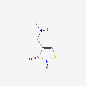 3(2H)-Isothiazolone, 4-[(methylamino)methyl]-