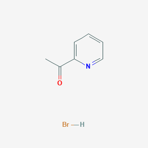 molecular formula C7H8BrNO B3346049 Ethanone, 1-(2-pyridinyl)-, hydrobromide CAS No. 113738-31-1