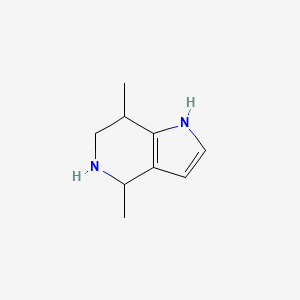 4,7-Dimethyl-4,5,6,7-tetrahydro-1H-pyrrolo[3,2-c]pyridine